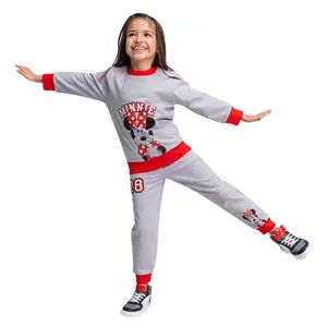 Pantalon de jogging coton gratté fille Cerda Minnie image-1