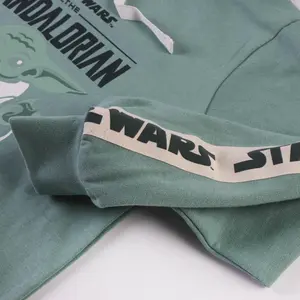 Children's brushed cotton hooded sweatshirt Cerda The Mandalorian image-3