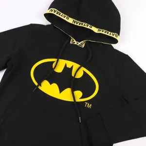 Camisola com capuz em algodão escovado para criança Cerda Batman image-3