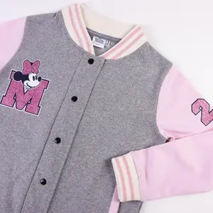Girl's brushed cotton jacket Cerda Minnie image-3