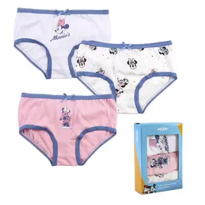 Set of 3 girls' panties Cerda Minnie image-0