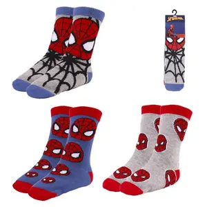 Set of 3 children's socks Cerda Spiderman image-0