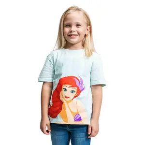 Girl's T-shirt Cerda Princess La Sirenita image-1