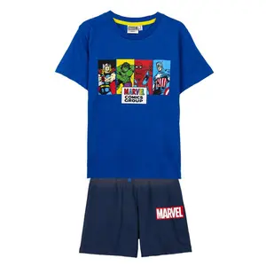 T-shirt and shorts set Cerda French Terry Avengers image-0