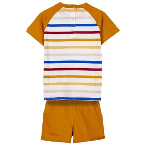 Ensemble t-shirt et short bébé garçon Cerda French Terry Mickey image-1