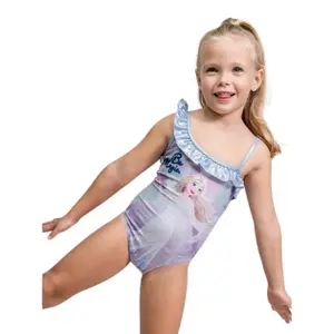 1-piece swimsuit for girls Cerda Frozen image-0
