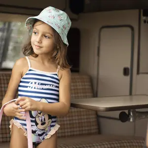 1-piece swimsuit for girls Cerda Minnie image-2