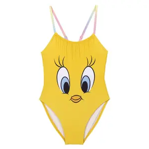 1-piece swimsuit for girls Cerda Looney Tunes Piolin image-0