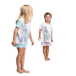 Pyjamas court fille Cerda Frozen image-0