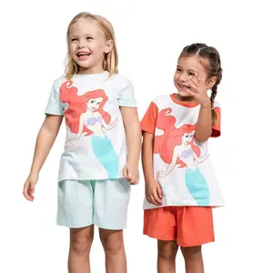Pyjamas court fille Cerda Princess La Sirenita image-1