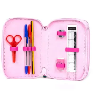 Triple pencil case for girls Cerda Minnie image-2