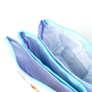 Triple pencil case for girls Cerda Disney Stitch image-1