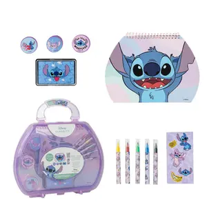 Girls' colouring set Cerda Disney Stitch image-0