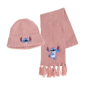 Bonnet et écharpe Cerda Disney Stitch image-0