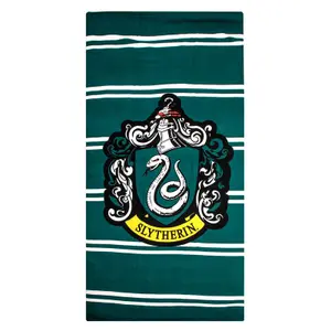 Drap de plage en microfibre Cerda Harry Potter Slytherin image-0
