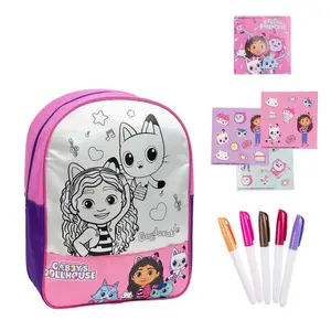 Girls' backpack set Cerda Gabbys Doll House image-0