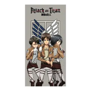 Serviette de bain Cerda Attack on Titan Group image-0