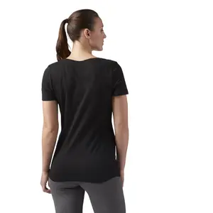 Camiseta de mujer Reebok Linear Read Scoop image-4