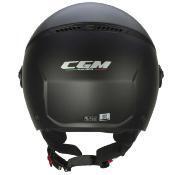 Motorradhelm Demi-Jet mit kurzem Visier CGM 167A Flo Mono image-1