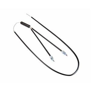 440659-lower-brake-cable-selection-cgn-bmx-freestyle-black-one-size