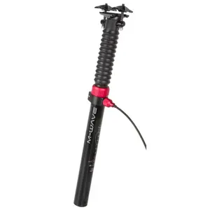 Espigão do selim ajustável em alumínio com alavanca do guiador Sélection CGN D31.6 image-0