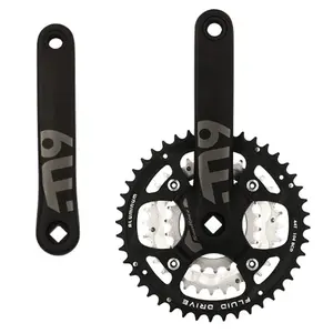 Triple aluminum crankset Sélection CGN L170 Lasco Deore image-1