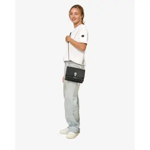 Smooth Leather Effect Handbag for Women Chabrand Lena image-3