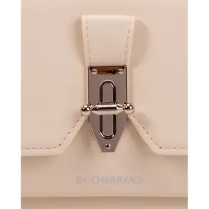 Smooth Leather Effect Handbag for Women Chabrand Lena image-4
