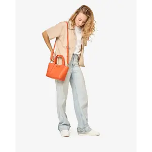 Borsa a mano effetto pelle martellata donna Chabrand Louise image-3