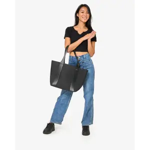 Borsa a sacca in tela intrecciata donna Chabrand Margaux image-2