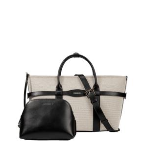 Dámská kabelka z umělé kůže s hladkou hovězí kůží Chabrand Maëlys