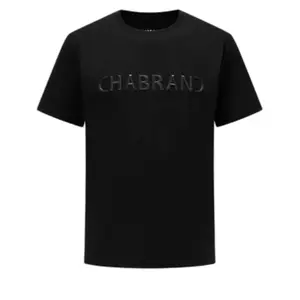 Τ-shirt με ανάγλυφο λογότυπο Chabrand image-0
