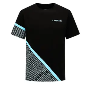 T-shirt με πολλαπλά λογότυπα Chabrand image-0