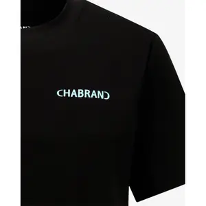 T-shirt με πολλαπλά λογότυπα Chabrand image-2