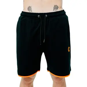 Pantalón corto bicolor de algodón mezclado Chabrand image-0