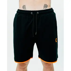 Pantalón corto bicolor de algodón mezclado Chabrand image-1