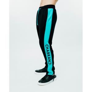 Pantaloni da jogging bicolore in cotone misto Chabrand image-2