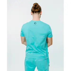 T-shirt bicolor de gola redonda Chabrand image-1