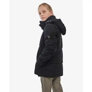 Children's hooded logo puffer jacket Chabrand image-2