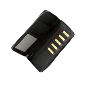 Canvas wallet with leather trim Chabrand Rome II image-2