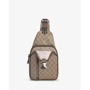 Saco tiracolo corpo com dois compartimentos principais com fecho éclair Chabrand Icone image-2