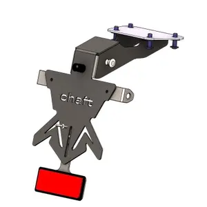 License plate holder Chaft XSR 950 2017-2022
