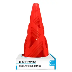 Folding Training Cone Champro 9" (x4) image-0