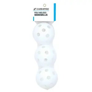 Polyethylene Baseball Ball Champro (x3) image-0