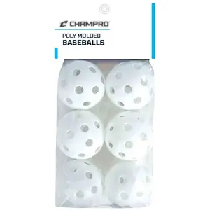 Polyethylene Baseball Ball Champro (x6) image-0