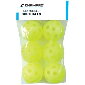 Polyethylene Softball Champro (x6) image-0