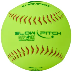 Softball Ball Champro .52 Cor image-0