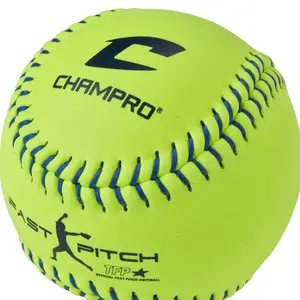 Leather Softball Champro .47 Cor image-3