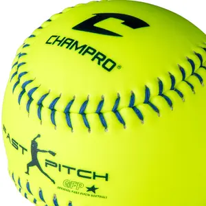 Softball with Durahide Coating Champro .47 Cor image-3
