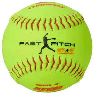 Leather Softball Champro NFHS .47 Cor Game image-0